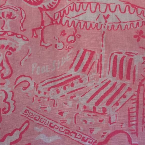 NWT originally $248 Lilly Pulitzer Rosalie Linen Maxi Dress Pennys Playground 2 - Picture 16 of 16